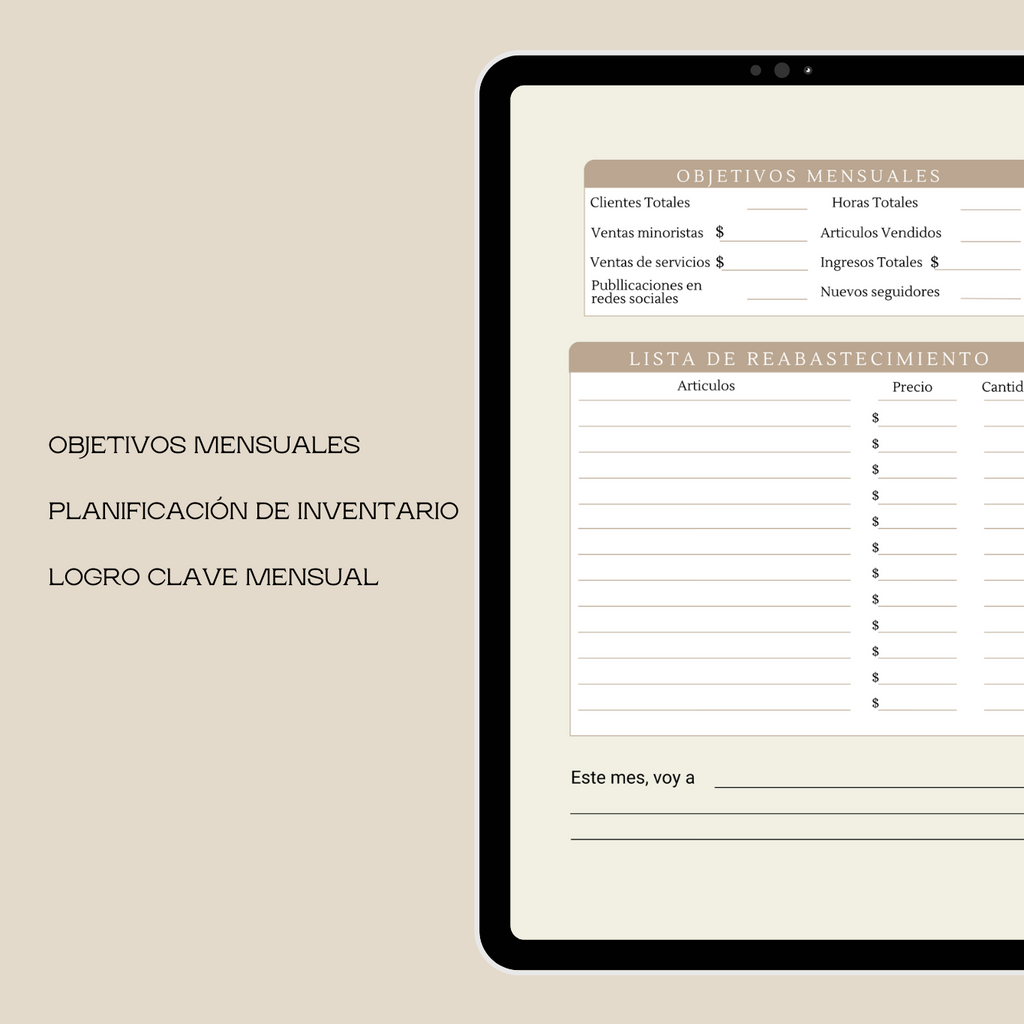 2026 Spanish Ledger - PDF Edition