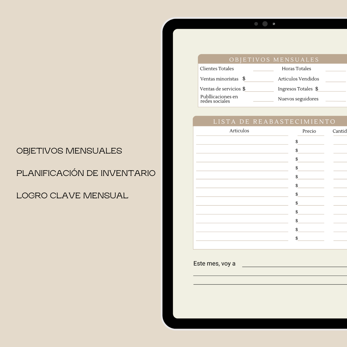 2026 Spanish Ledger - PDF Edition