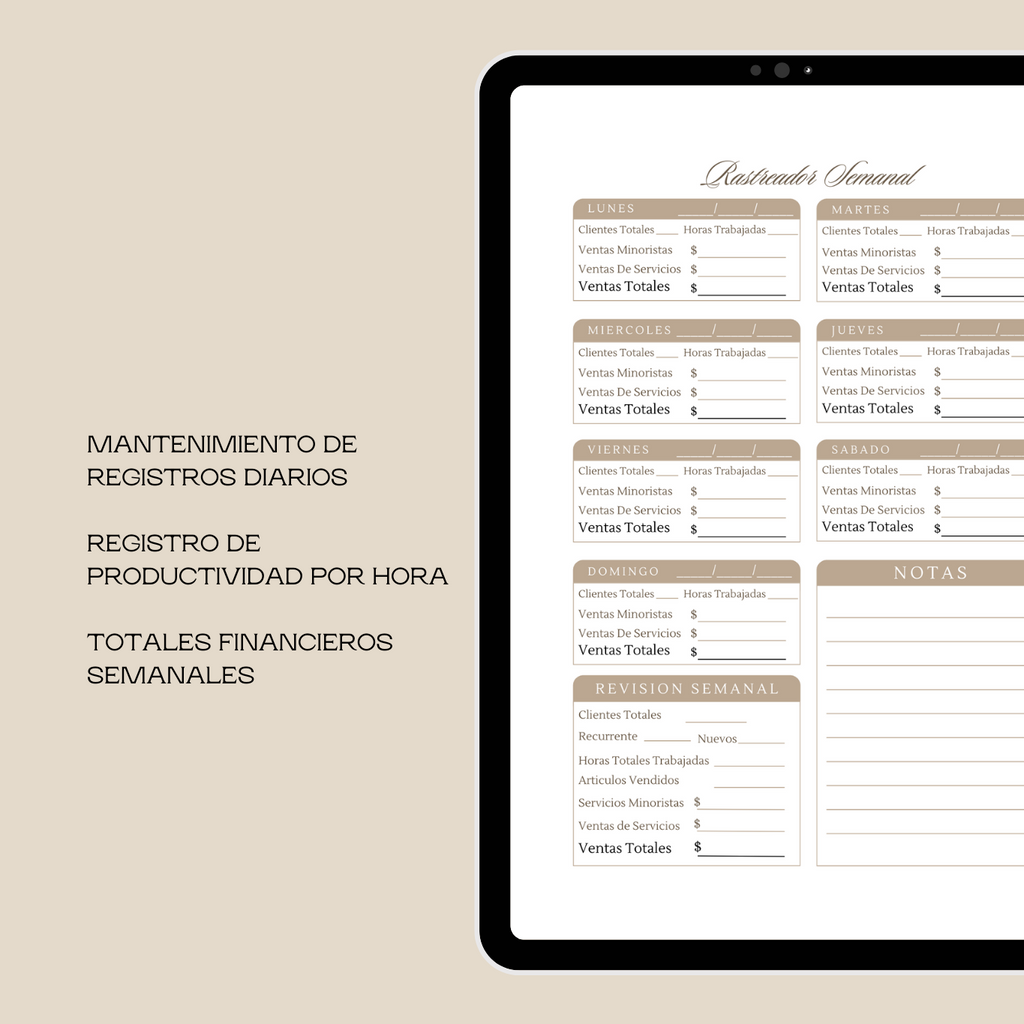 2026 Spanish Ledger - PDF Edition