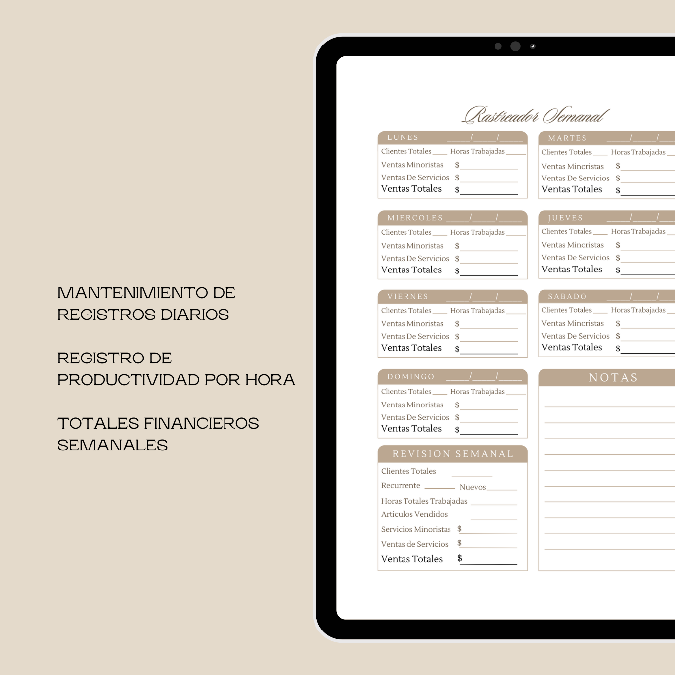 2026 Spanish Ledger - PDF Edition