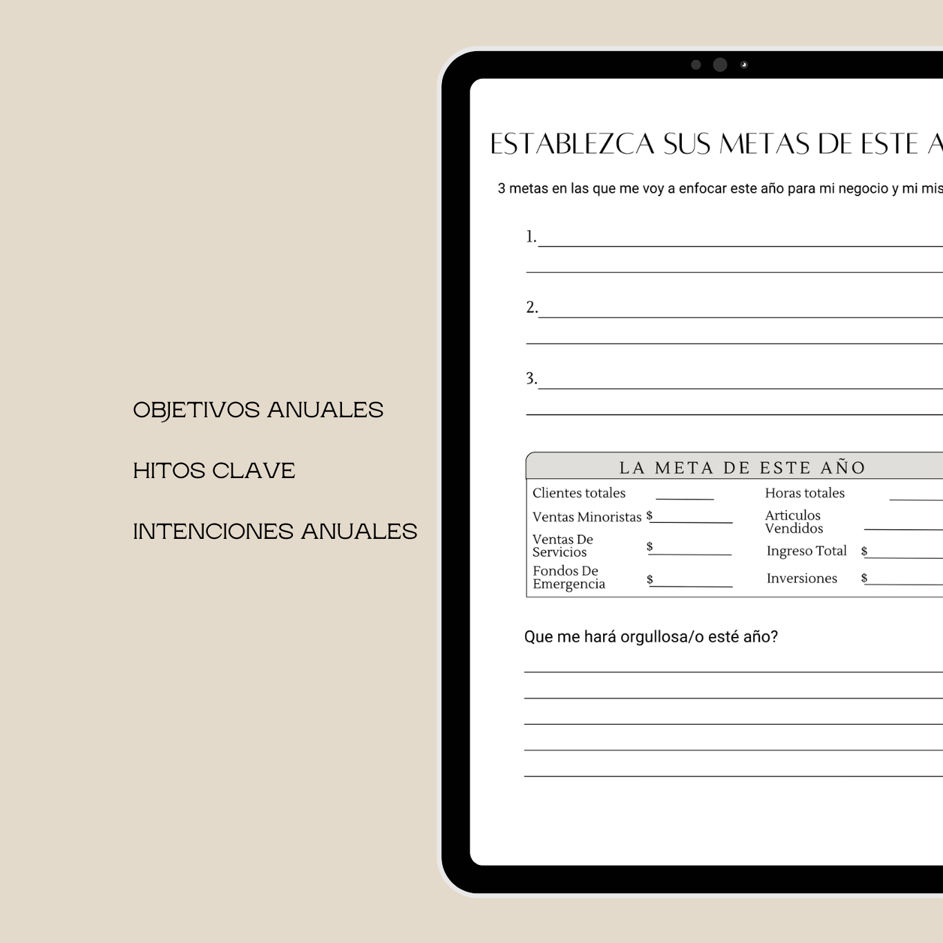 2026 Spanish Ledger - PDF Edition