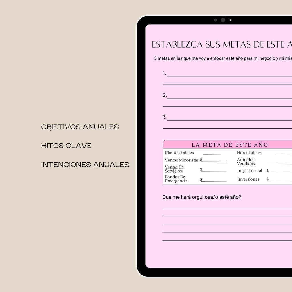 2026 Spanish Ledger - PDF Edition