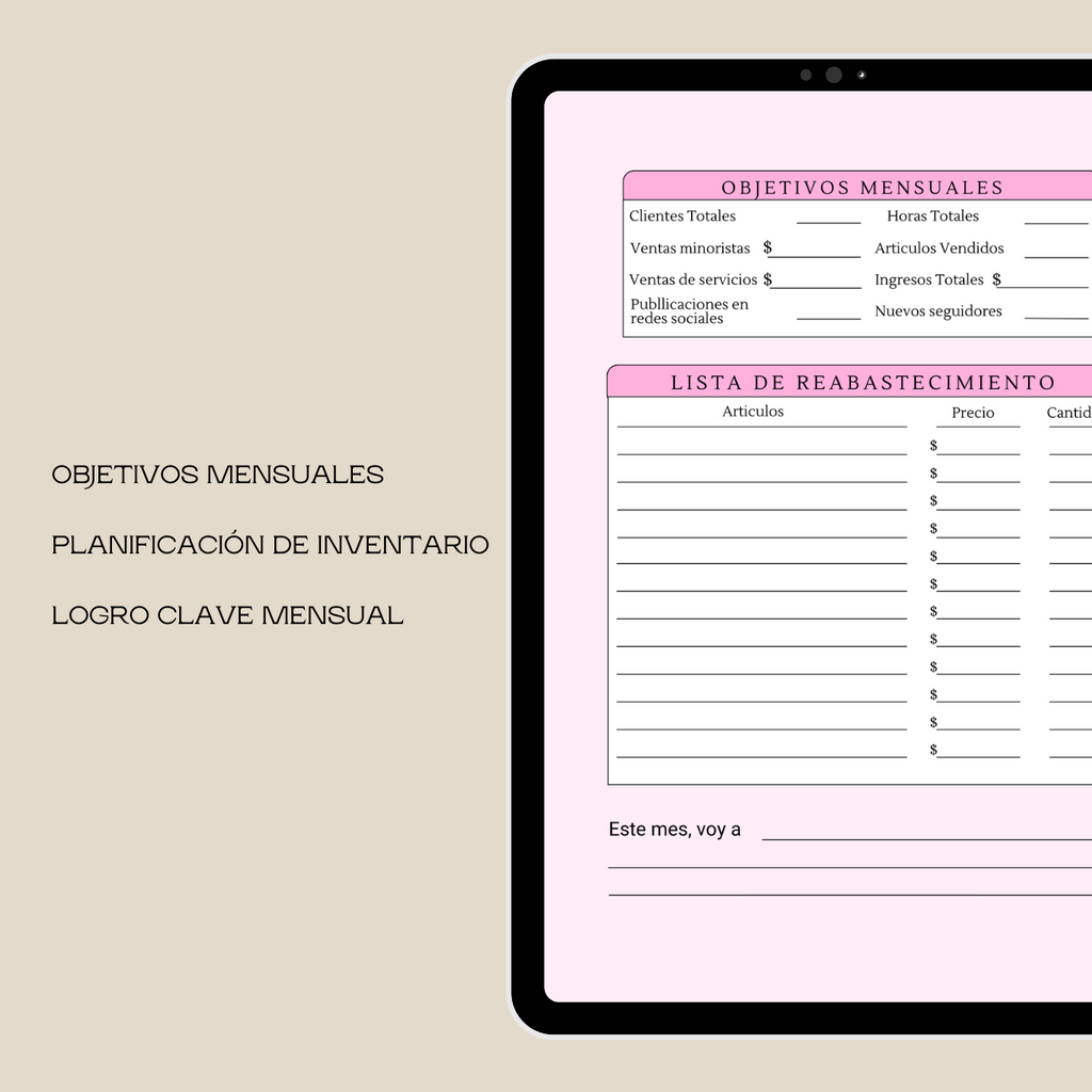 2026 Spanish Ledger - PDF Edition