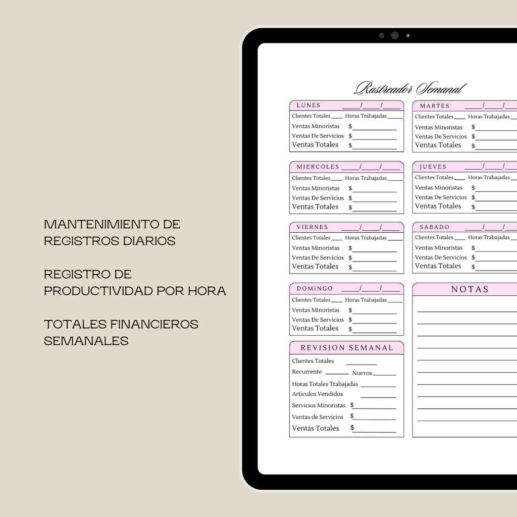 2026 Spanish Ledger - PDF Edition