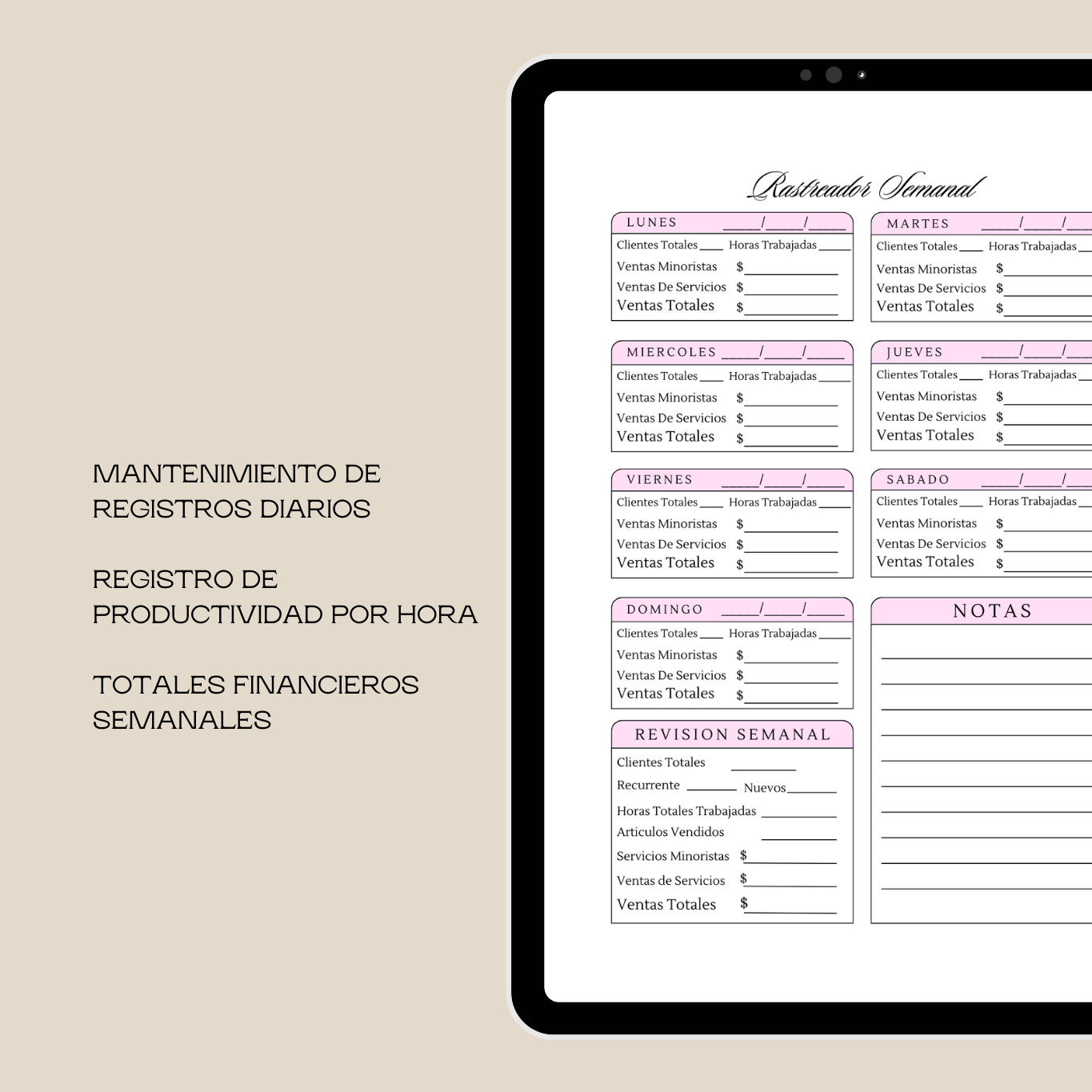 2026 Spanish Ledger - PDF Edition