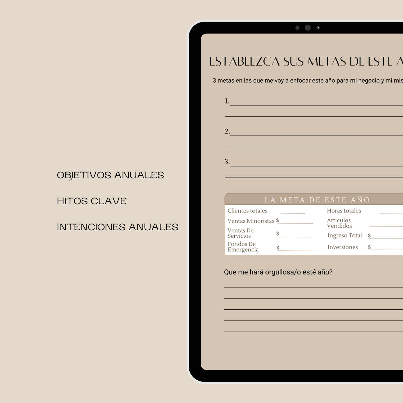 2026 Spanish Ledger - PDF Edition