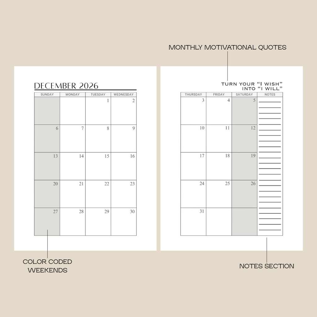 2026 English Ledger - PDF Edition